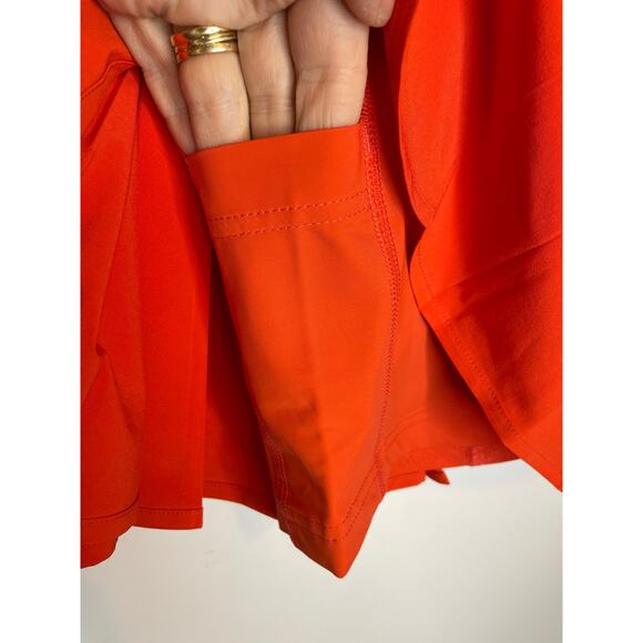 Outdoor Voices Double 4" Skort SMALL Ladybug Pleated Athletic Athleisure - Picture 8 of 10